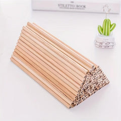10pcs Classic Red Log Pencils, Ideal for Students, Office & School Prizes