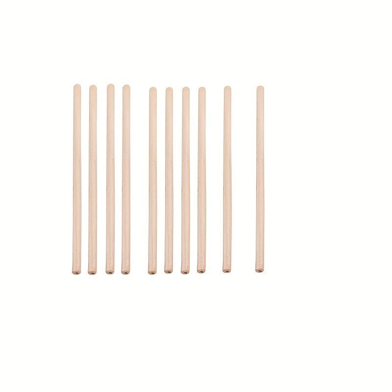 10pcs Classic Red Log Pencils, Ideal for Students, Office & School Prizes