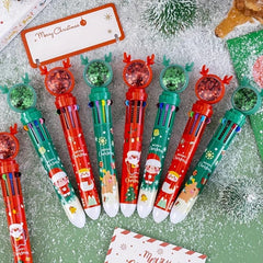 1pc Christmas Style Ballpoint Pen Marker Pen for Drawing Students