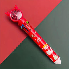 1pc Christmas Style Ballpoint Pen Marker Pen for Drawing Students
