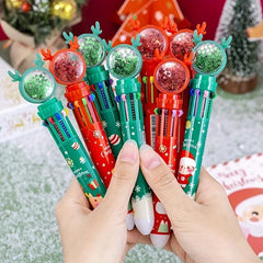 1pc Christmas Style Ballpoint Pen Marker Pen for Drawing Students