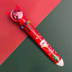 1pc Christmas Style Ballpoint Pen Marker Pen for Drawing Students