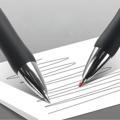 Press Gel Pen 0.5mm Red Refill Ballpoint Business Signature Office Stationery