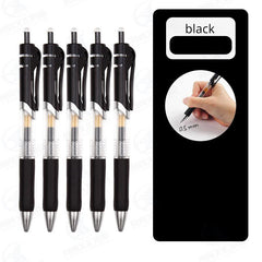 Press Gel Pen 0.5mm Red Refill Ballpoint Business Signature Office Stationery