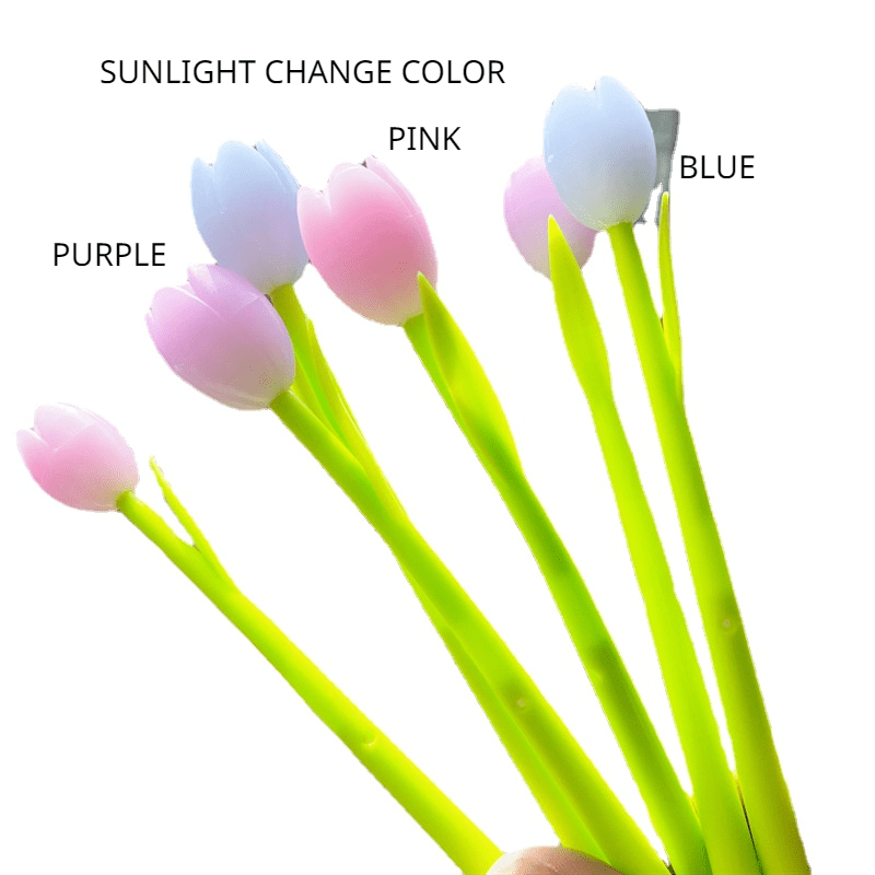 Encounter Tulip Silicone Neutral Pen Small Fresh Office 0.5 Signature Pen