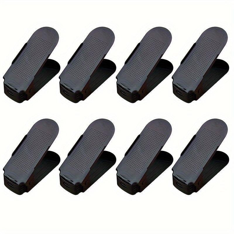 Adjustable Shoe Slot Organizer Double Layer Shoe Rack Space Saving Shoe Holder