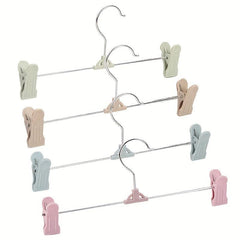 10pcs Skirt & Pants Hangers Clips Slim Closet Instantly