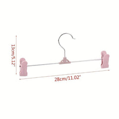 10pcs Skirt & Pants Hangers Clips Slim Closet Instantly