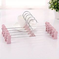10pcs Skirt & Pants Hangers Clips Slim Closet Instantly