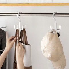 Rotary Hanger Wrap Silk Scarf Storage Rack