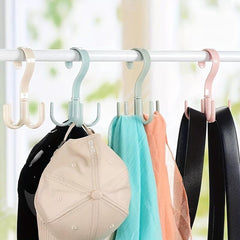 360u00b0 Rotatable 4 Claw Hanger Wardrobe Bag Tie Drying Rack