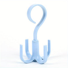 360u00b0 Rotatable 4 Claw Hanger Wardrobe Bag Tie Drying Rack