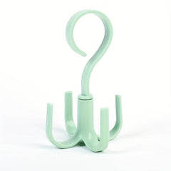 360u00b0 Rotatable 4 Claw Hanger Wardrobe Bag Tie Drying Rack