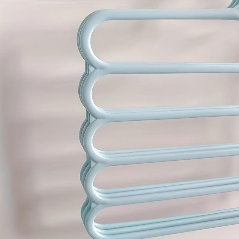 Five Layer Pants Rack Wardrobe Built in Household Commercial