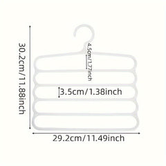 Five Layer Pants Rack Wardrobe Built in Household Commercial