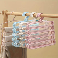 Five Layer Pants Rack Wardrobe Built in Household Commercial