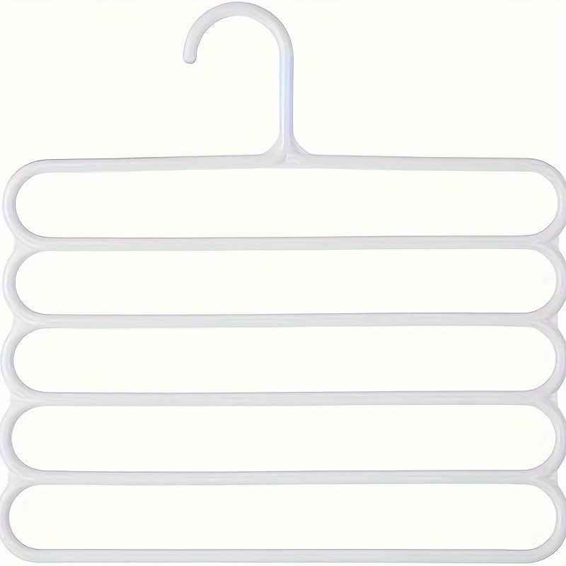 Five Layer Pants Rack Wardrobe Built in Household Commercial