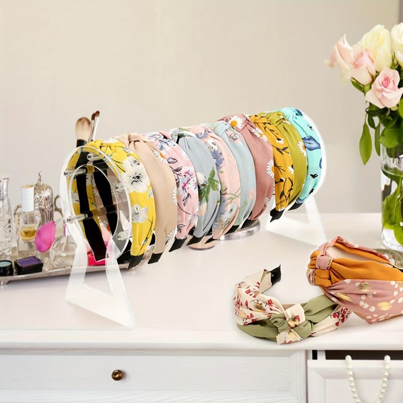 Acrylic Hairband Storage Display Stand - Jewelry Organizer