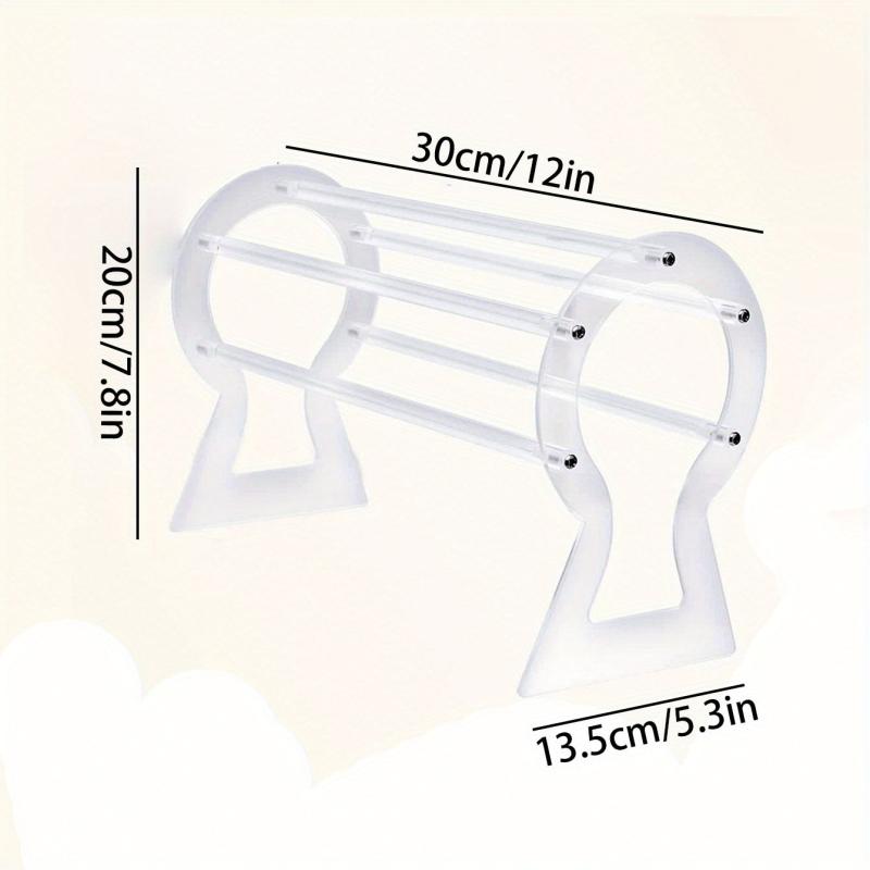 Acrylic Hairband Storage Display Stand - Jewelry Organizer
