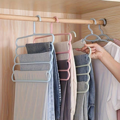 3PCS Trousers Hangers Closet Storage Organizers