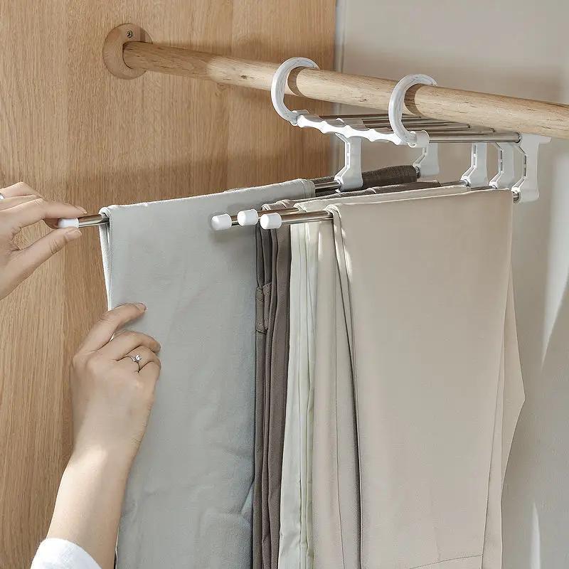 5 in 1 Stainless Steel Trouser Rack Hanger
