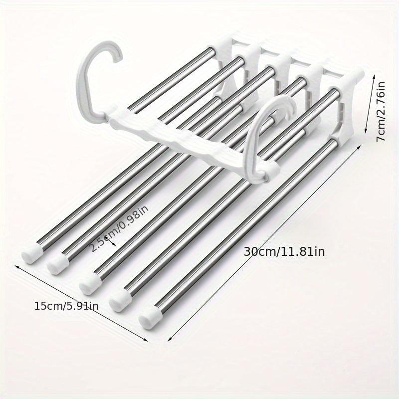 5 in 1 Stainless Steel Trouser Rack Hanger