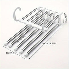 5 in 1 Stainless Steel Trouser Rack Hanger