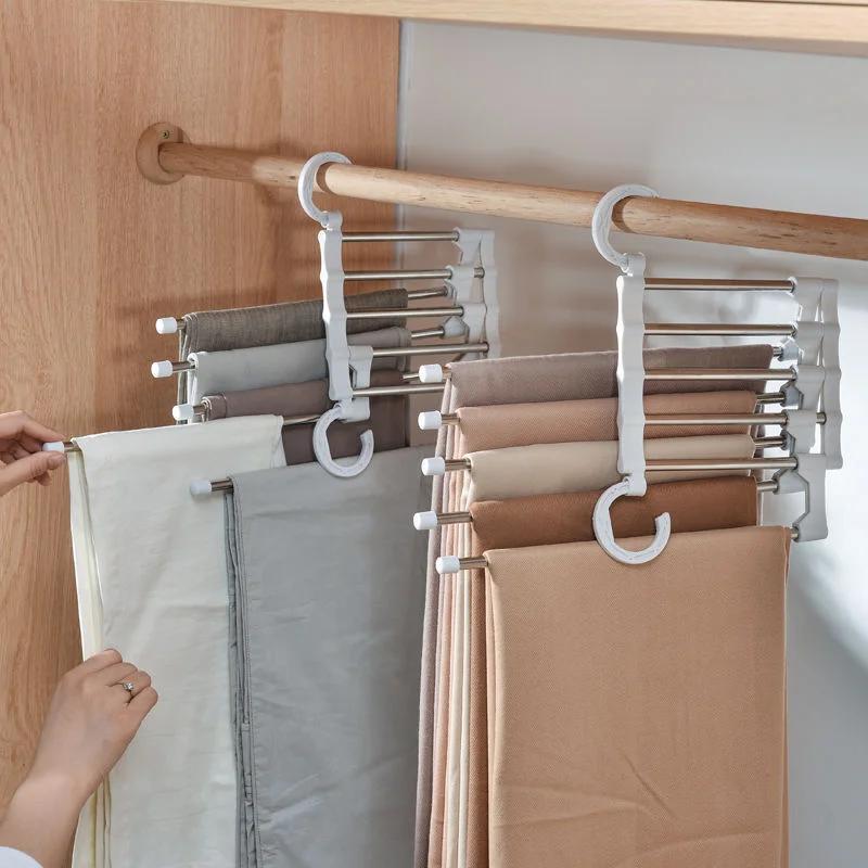5 in 1 Stainless Steel Trouser Rack Hanger