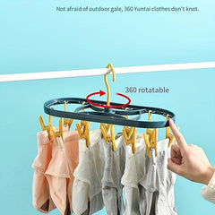 Windproof Clip Hanger for Clothes Drying
