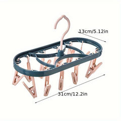 Windproof Clip Hanger for Clothes Drying