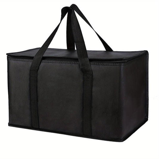 Large Insulated Food Bag Reusable Grocery Cooler Tote