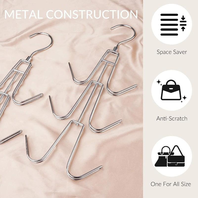 Purse Hanger Organizer For Closet - Bag Holder Keeping Purses Visible & In Good