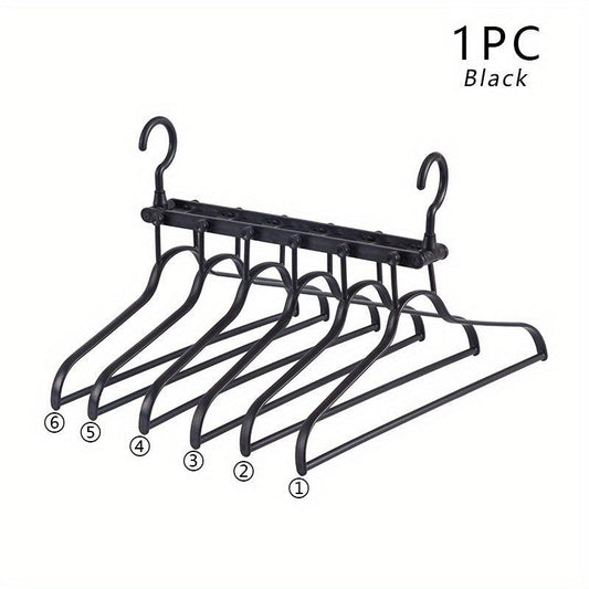 6 in 1 Folding Hanger for Clothes Coats Pants