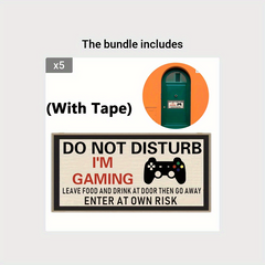 Gamer's Do Not Disturb Wooden Wall Sign