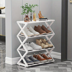 4 Tier Shoe Storage Containers For Entryway Hallway Bedroom Living Room