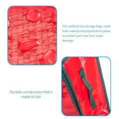 Holiday Decoration Storage Bag Underbed Gift Wrap Organizer PE Coated