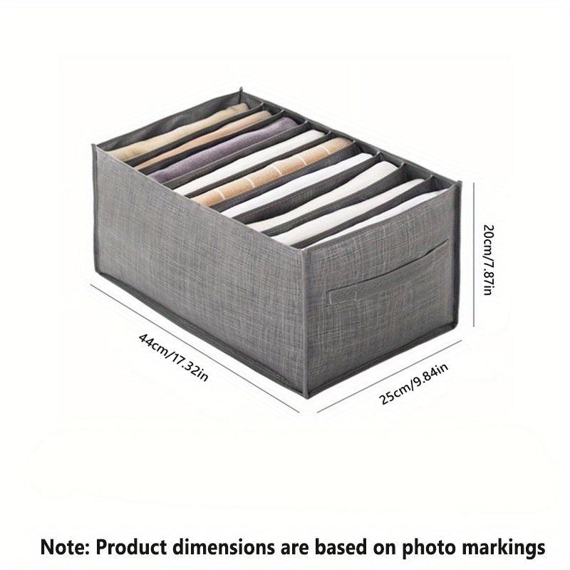 Portable Wardrobe Drawer Organizer 9 Grids Clothes Underwear Socks T