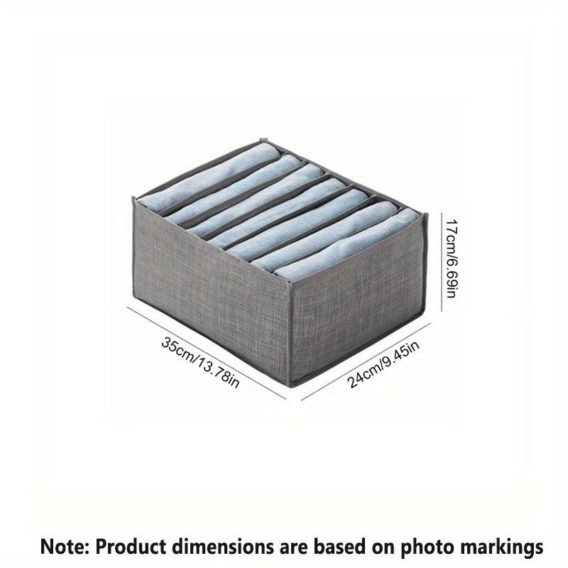 Portable Wardrobe Drawer Organizer 9 Grids Clothes Underwear Socks T