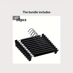 Non Mark Trouser Hanger 10pcs Organize Clothes Skirts