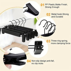 Non Mark Trouser Hanger 10pcs Organize Clothes Skirts