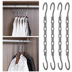 6 Pcs Magic Hangers Closet Space Saver Organizer Hangers