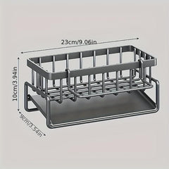 Stainless Steel Sink Caddy & Dishcloth Holder