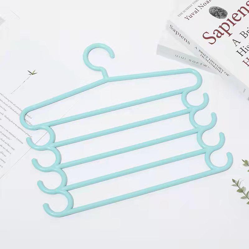 5-Layer Closet Storage Organizer for Pants, Towels, Scarves - Clothes Hangers