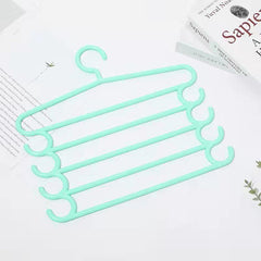 5-Layer Closet Storage Organizer for Pants, Towels, Scarves - Clothes Hangers