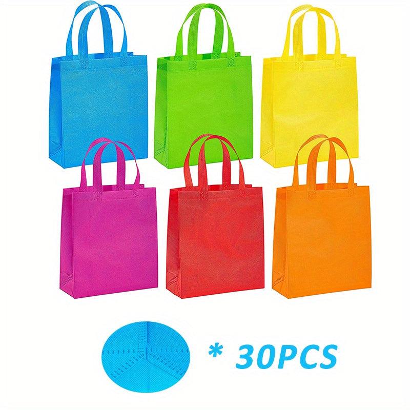 30pcs Non Woven Gift Tote Bags for Party