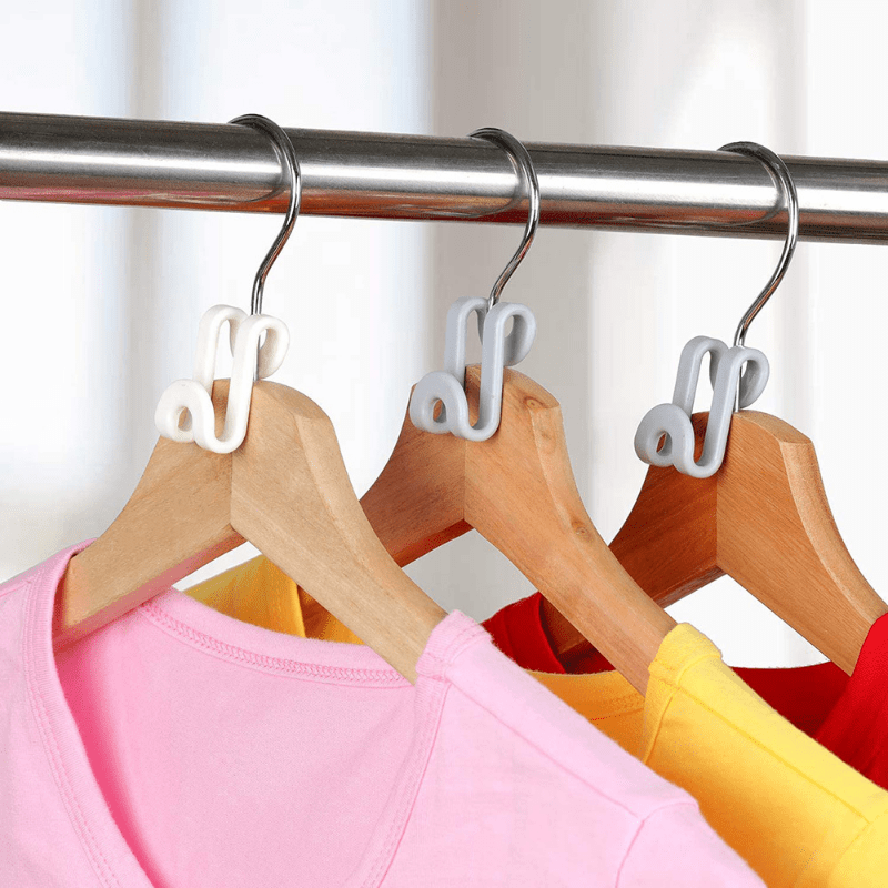 20pcs Cascading Hanger Hooks for Closet Space Organization