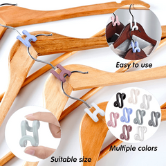 20pcs Cascading Hanger Hooks for Closet Space Organization