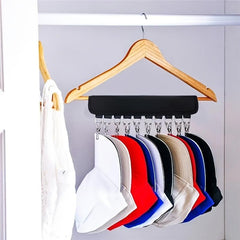Portable Plastic Mesh Hanger Clip Adhesive Hat Clip Hat Storage Hanger