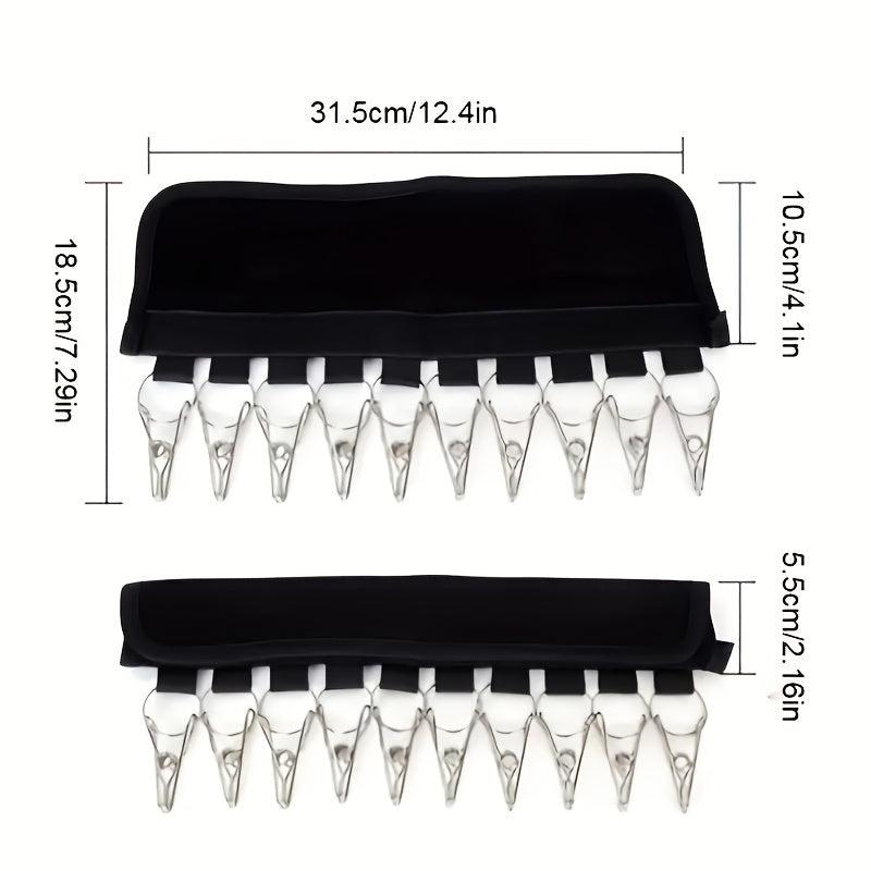 Portable Plastic Mesh Hanger Clip Adhesive Hat Clip Hat Storage Hanger