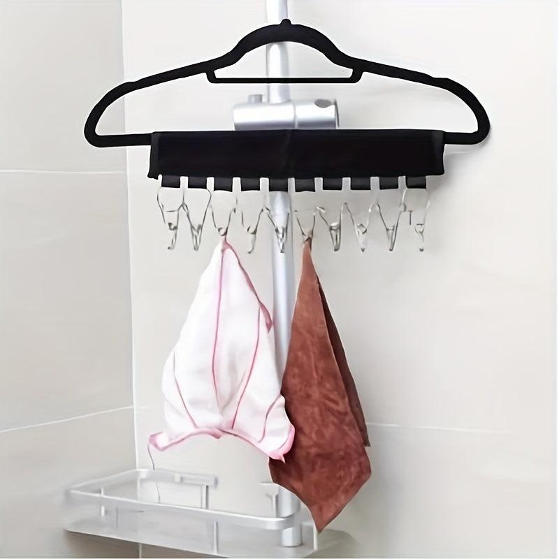 Portable Plastic Mesh Hanger Clip Adhesive Hat Clip Hat Storage Hanger